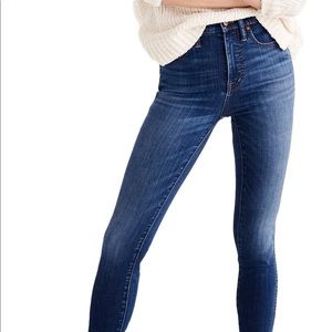 10-inch Madewell High Rise Skinny Jeans Size 27